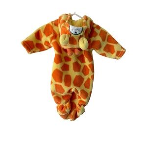 Snugabye Giraffe Print Kids Footie Onesie